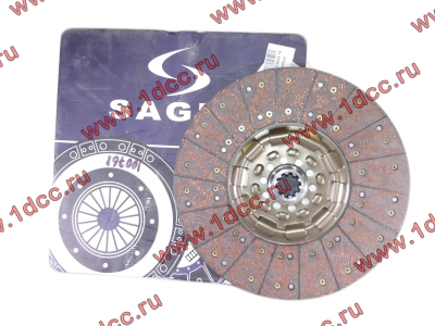 Диск сцепления ведомый 420 мм SAGES H2/H3 HOWO (ХОВО) WG1560161130 фото 1 Воронеж