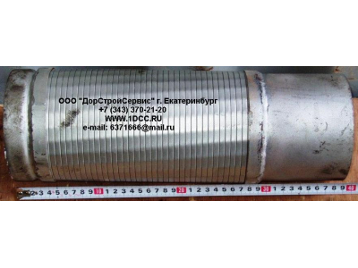 Гофра-труба выхлопная 6х4 без юбки H2/H3 HOWO (ХОВО) WG9719540021 фото 1 Воронеж