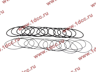 Кольцо уплотнительное гильзы цилиндра (комплект 12 тонких и 12 толстых) двигатель TD226B6G Lonking CDM (СДМ) 01153804/01153805 фото 1 Воронеж